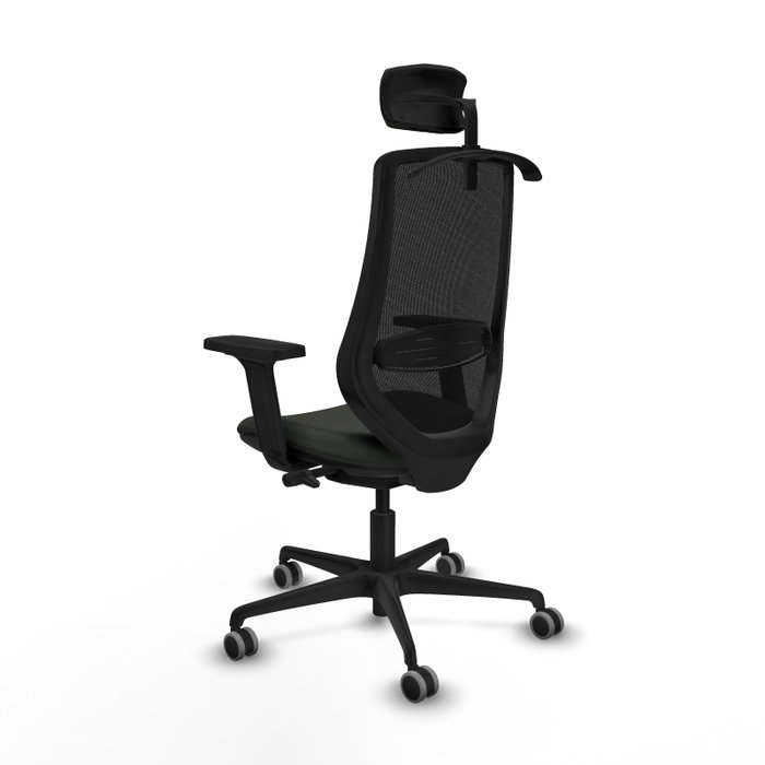 PIQUERAS Y CRESPO Silla de oficina Mardos con mecanismo Sincro/Traslack, Negro PIQUERAS Y CRESPO Silla de oficina Mardos con mecanismo Sincro/Traslack, Negro
