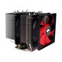 Xilence XC044 Enfriador de Procesador con Doble Ventilador Negro y Rojo