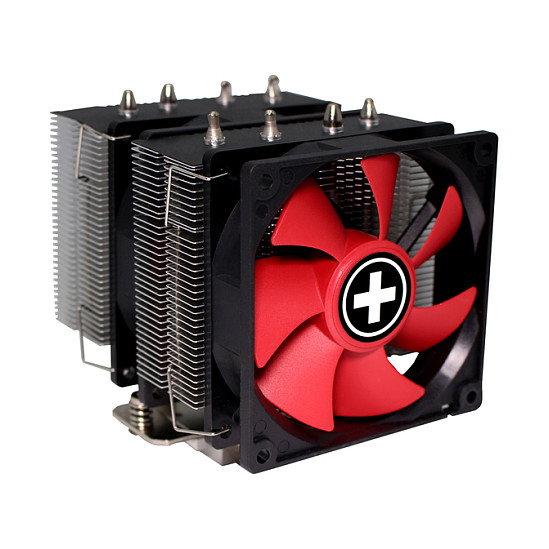 Xilence XC044 Enfriador de Procesador con Doble Ventilador Negro y Rojo Xilence XC044 Enfriador de Procesador con Doble Ventilador Negro y Rojo