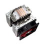 Xilence XC044 Enfriador de Procesador con Doble Ventilador Negro y Rojo