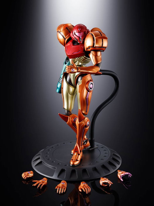 TAMASHII NATIONS Figura Samus Aran Metroid Prime 4:Beyond Ver. Chogokin 21cm