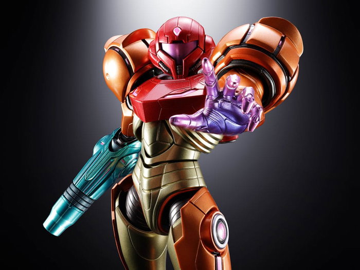 TAMASHII NATIONS Figura Samus Aran Metroid Prime 4:Beyond Ver. Chogokin 21cm