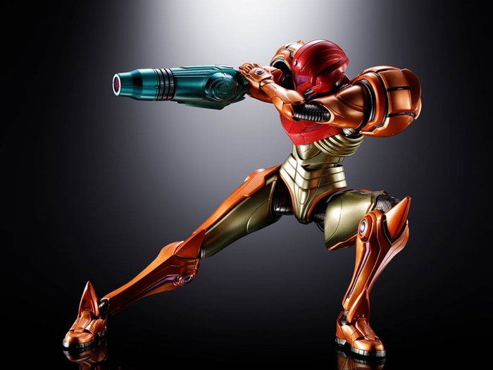 TAMASHII NATIONS Figura Samus Aran Metroid Prime 4:Beyond Ver. Chogokin 21cm