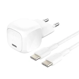 Belkin Boost Charge USB-C 20W con cable USB-C de 1m - Blanco