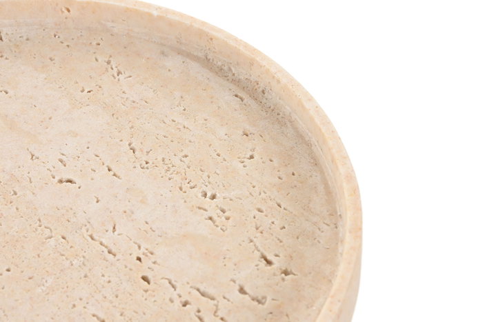 DKD Home Decor Bandeja de Decoración Resina Símil Travertino Beige 23x23x2 cm DKD Home Decor Bandeja de Decoración Resina Símil Travertino Beige 23x23x2 cm