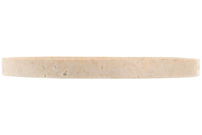 DKD Home Decor Bandeja de Decoración Resina Símil Travertino Beige 23x23x2 cm DKD Home Decor Bandeja de Decoración Resina Símil Travertino Beige 23x23x2 cm