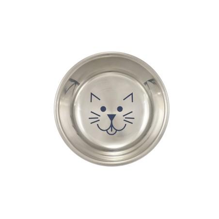Nayeco Comedero Inox Happy Cat 350ml Nayeco Comedero Inox Happy Cat 350ml