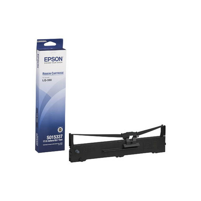 Epson Cinta Nylon Negra C13S015337 para LQ-590, LQ-590II, LQ-590IIN