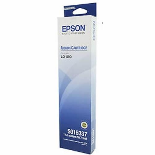 Epson Cinta Nylon Negra C13S015337 para LQ-590, LQ-590II, LQ-590IIN
