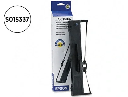 Epson Cinta Nylon Negra C13S015337 para LQ-590, LQ-590II, LQ-590IIN