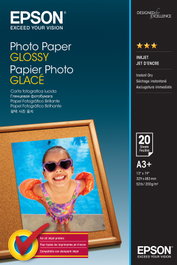 Epson Papel Photo Glossy A3+ 20 hojas 200 g/m²