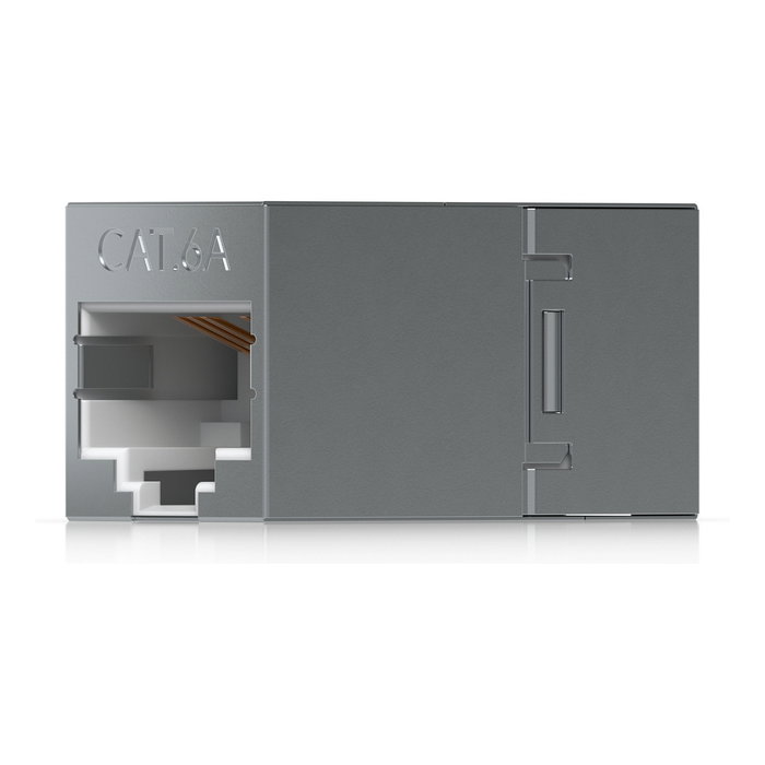 Ubiquiti UACC-RJ45-Coupler-C6A Acoplador RJ45 en línea para interiores, Pack de 10