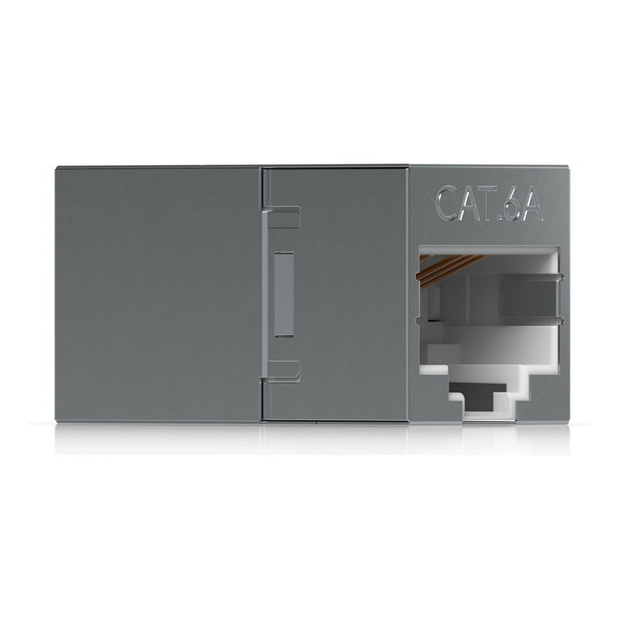 Ubiquiti UACC-RJ45-Coupler-C6A Acoplador RJ45 en línea para interiores, Pack de 10