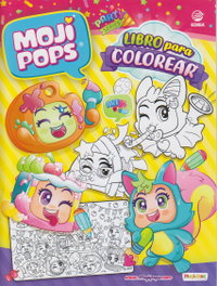 EDIBA EUROPA EON, Libro para colorear Moji Pops Serie Party - España