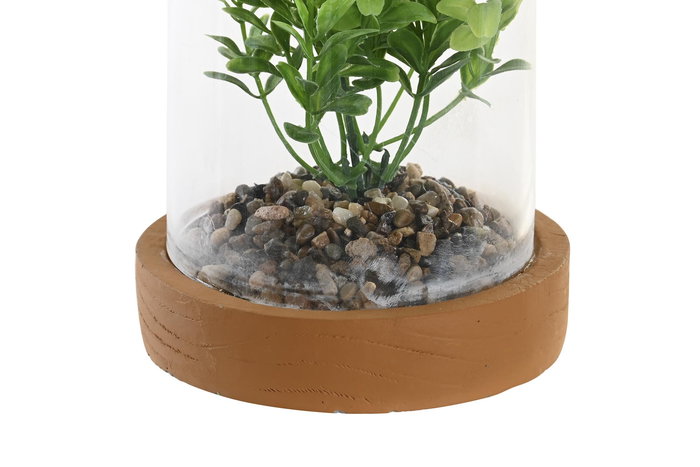 DKD Home Decor Planta 4 Unidades Amarillo Verde 12 x 18 x 12 cm