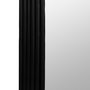 Espejo Vestidor Negro Metal-Cristal 81 X 4 X 182 cm
