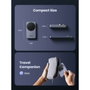 Ugreen W528 Cargador Inalámbrico 2 en 1 para iPhone y AirPods, Gris