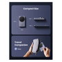 Ugreen W528 Cargador Inalámbrico 2 en 1 para iPhone y AirPods, Gris