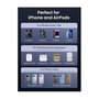 Ugreen W528 Cargador Inalámbrico 2 en 1 para iPhone y AirPods, Gris