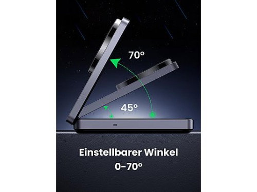 UGREEN Cargador Inalámbrico 2 en 1 para iPhone y AirPods 45056 UGREEN Cargador Inalámbrico 2 en 1 para iPhone y AirPods 45056