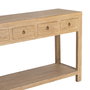 Consola Madera de Olmo Entrada 240 X 45 X 90 cm