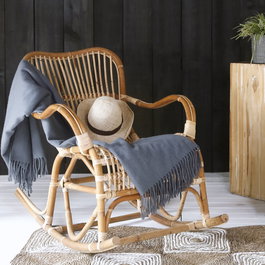 DKD Home Decor Mecedora Indonesia 1c24 Ratán Natural 102 x 90 x 64 cm