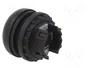 EATON ELECTRIC Interruptor de presión RMQ-Titan negro 22mm