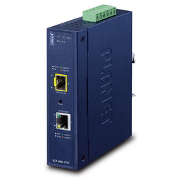 Planet IGT-900-1T1S Media Converter Administrado 1 Puerto Industrial RJ-45 + 1 Puerto SFP para Montaje en Rail DIN