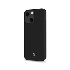Celly Funda para Apple iPhone 13 Cromo de 15,5 cm (6.1") de Silicona y TPU Resistente a Golpes y Caídas - Negro