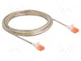 DeLOCK Cable de red RJ45 Cat.6A U/UTP Slim 5 m transparente