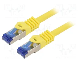 LOGILINK Patch cord S/FTP Cat 6a RJ45 1,5m amarillo