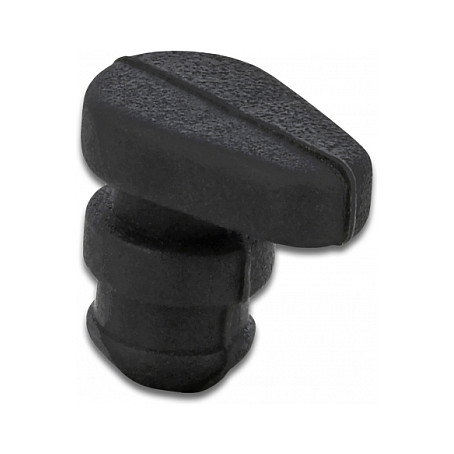 DeLOCK 18305 Soporte Pasivo de Caucho para M.2 SSD, 10 Stück, Negro, Interior