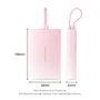 Vention FHZP0 Power Bank 10000 mAh 22.5W Carga Rápida 3 en 1 con Cable USB-C, Lightning y USB-A, Compacto Aprobado para Avión, Color Rosa