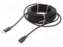 DeLOCK Cable óptico activo USB 10 Gbps Tipo-A a USB Tipo-C con tornillos 15 m