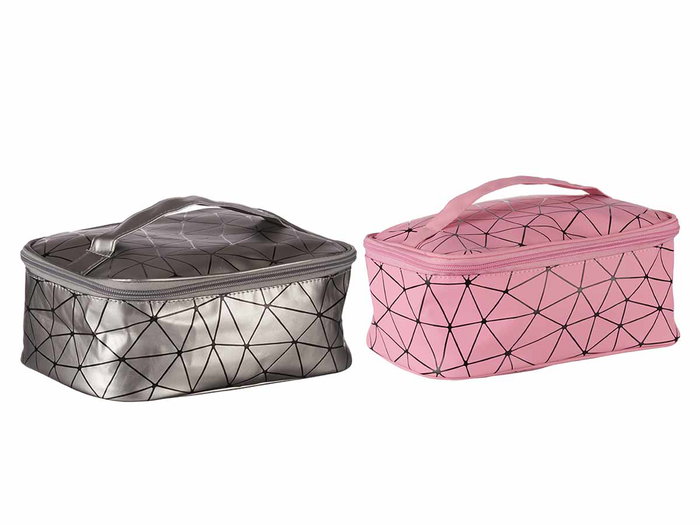 Berilo Neceser de Viaje Surtido Plata Rosa Berilo Neceser de Viaje Surtido Plata Rosa