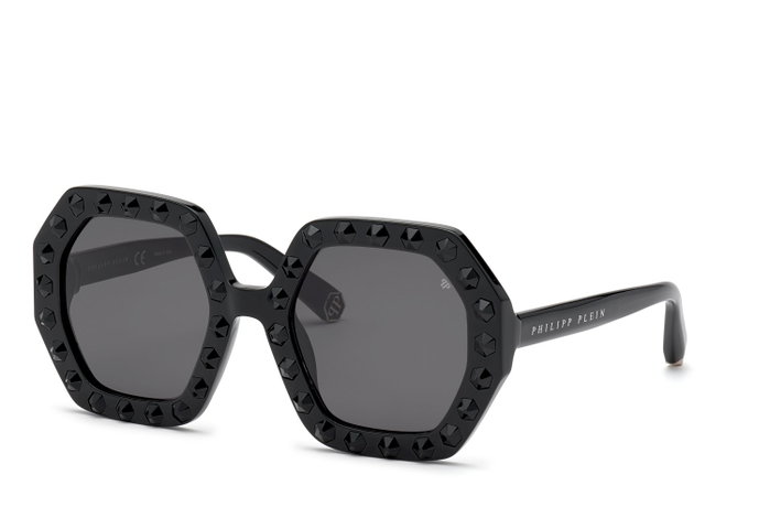 Philipp Plein SPP039S53700Y Gafas de sol con cristal gris degradado Philipp Plein SPP039S53700Y Gafas de sol con cristal gris degradado