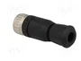 HARTING Conector M12 hembra de 8 pines recto IP67