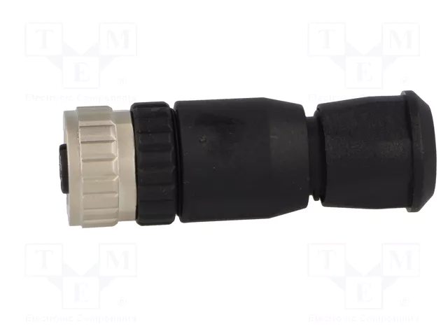 HARTING Conector M12 hembra de 8 pines recto IP67 HARTING Conector M12 hembra de 8 pines recto IP67