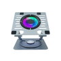 Coolbox Coolair Base de Refrigeración RGB Plata para Portátiles hasta 17 pulgadas