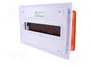 ELEKTRO-PLAST NASIELSK ECONOMIC BOX de 12 módulos, blanco