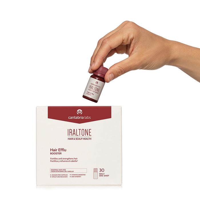 Iraltone EFFLU BOOSTER Bebible 30 uds anticaída cabello y fortalecimiento uñas