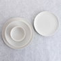 Bidasoa Bol Redondo Porcelana Fosil Blanco 21,5x21,5x4,3 cm