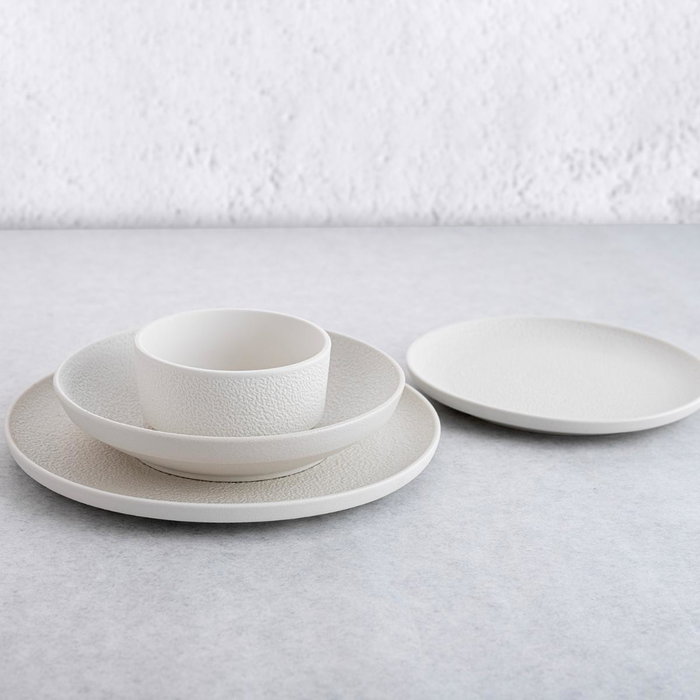 Bidasoa Bol Redondo Porcelana Fosil Blanco 21,5x21,5x4,3 cm Bidasoa Bol Redondo Porcelana Fosil Blanco 21,5x21,5x4,3 cm