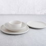 Bidasoa Bol Redondo Porcelana Fosil Blanco 21,5x21,5x4,3 cm