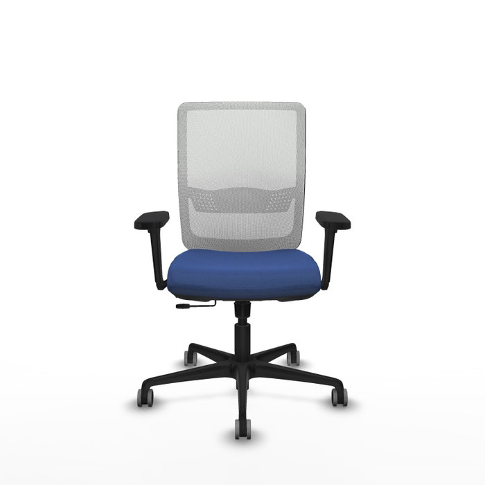 PIQUERAS Y CRESPO Silla de oficina Haches Azul marino y Blanco PIQUERAS Y CRESPO Silla de oficina Haches Azul marino y Blanco