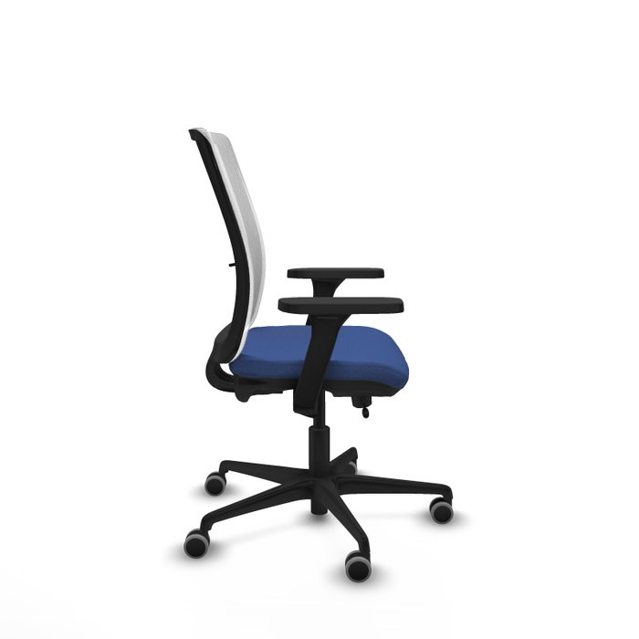 PIQUERAS Y CRESPO Silla de oficina Haches Azul marino y Blanco PIQUERAS Y CRESPO Silla de oficina Haches Azul marino y Blanco