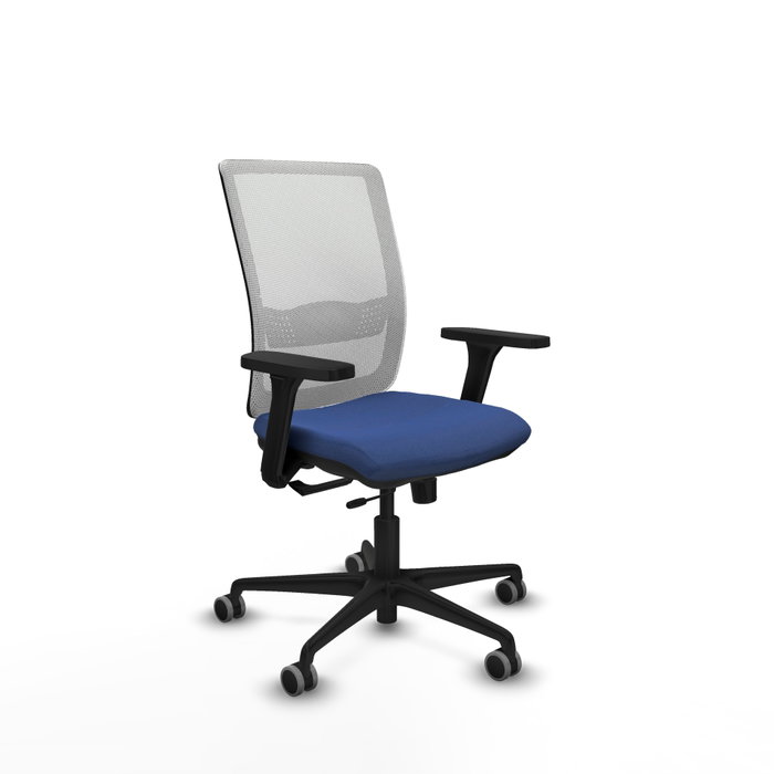 PIQUERAS Y CRESPO Silla de oficina Haches Azul marino y Blanco PIQUERAS Y CRESPO Silla de oficina Haches Azul marino y Blanco