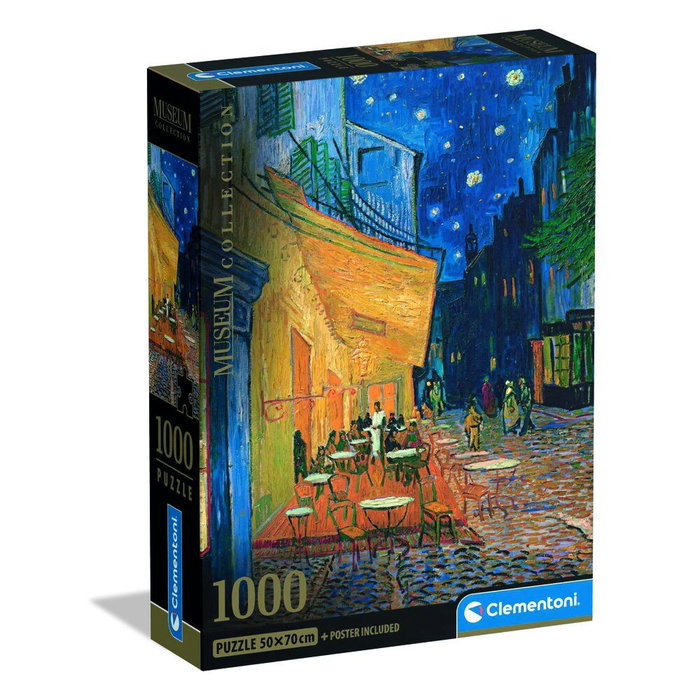 Clementoni Puzzle Cafe Terrace at Night Van Gogh Museum 1000pzs 70x50cm