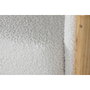 DKD Home Decor Sillón de Poliéster y Madera Blanco con Acabado Bucle