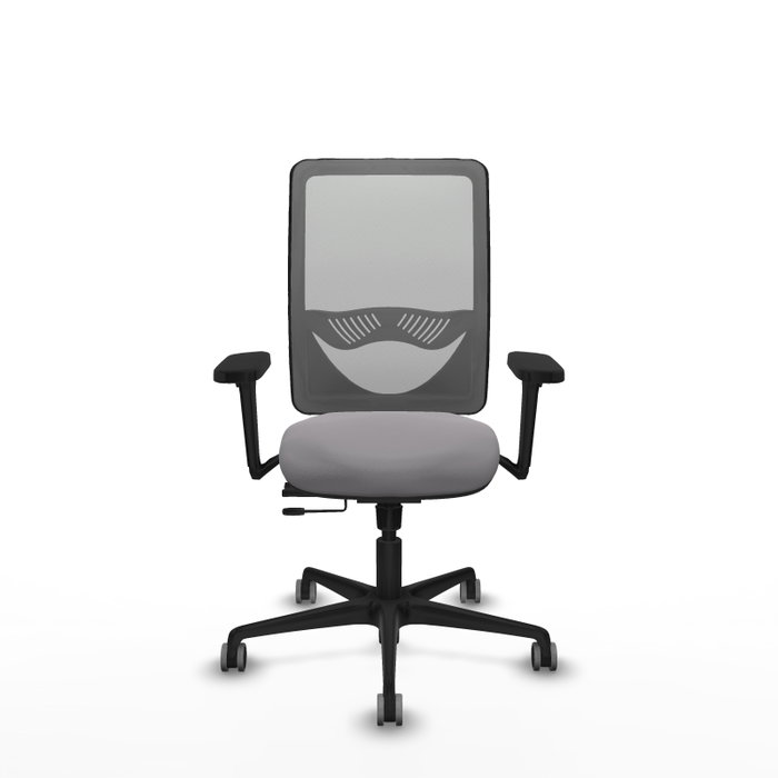 PIQUERAS Y CRESPO Silla de oficina Zulema Gris con mecanismo Sincro/Traslack PIQUERAS Y CRESPO Silla de oficina Zulema Gris con mecanismo Sincro/Traslack